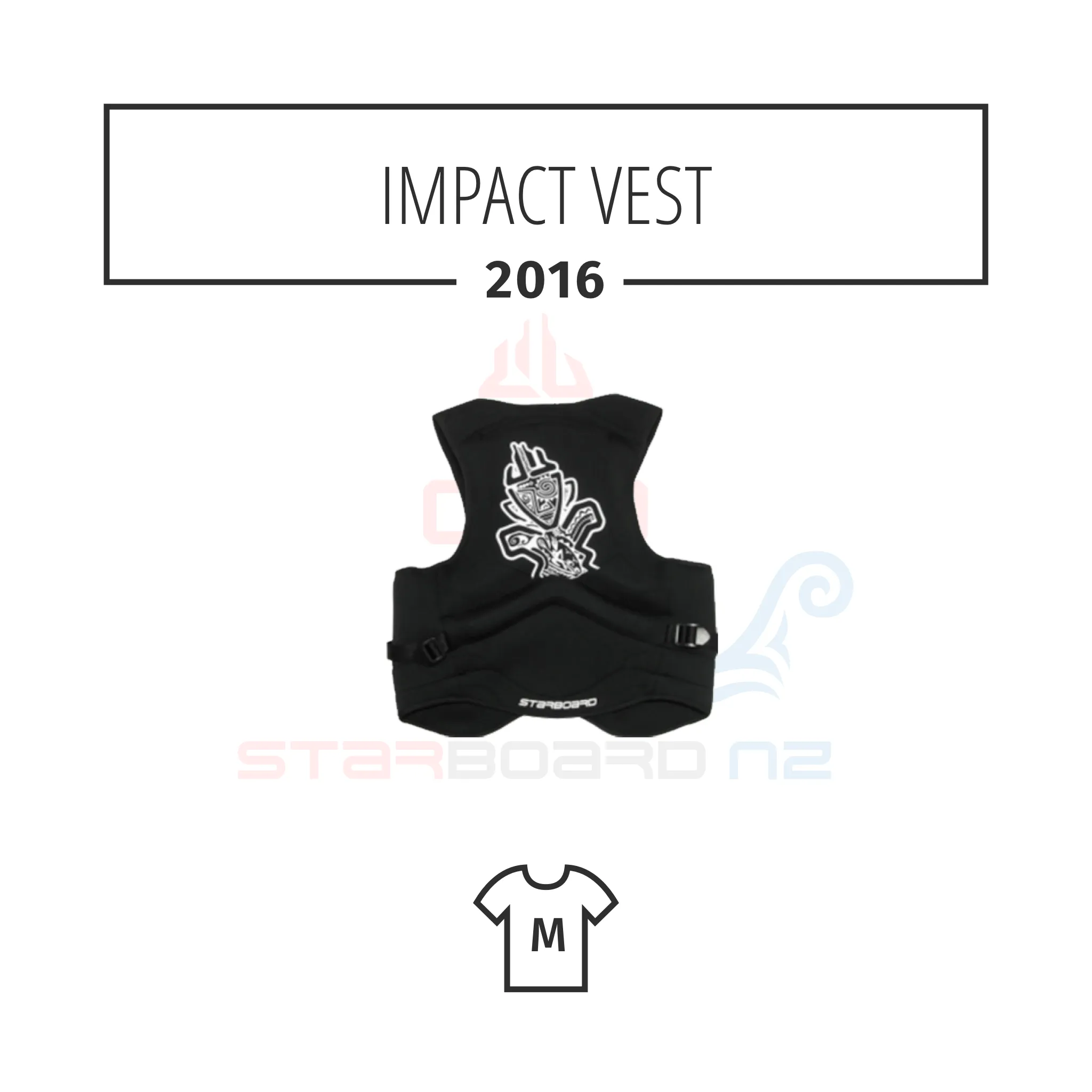 2016 STARBOARD IMPACT VEST - M