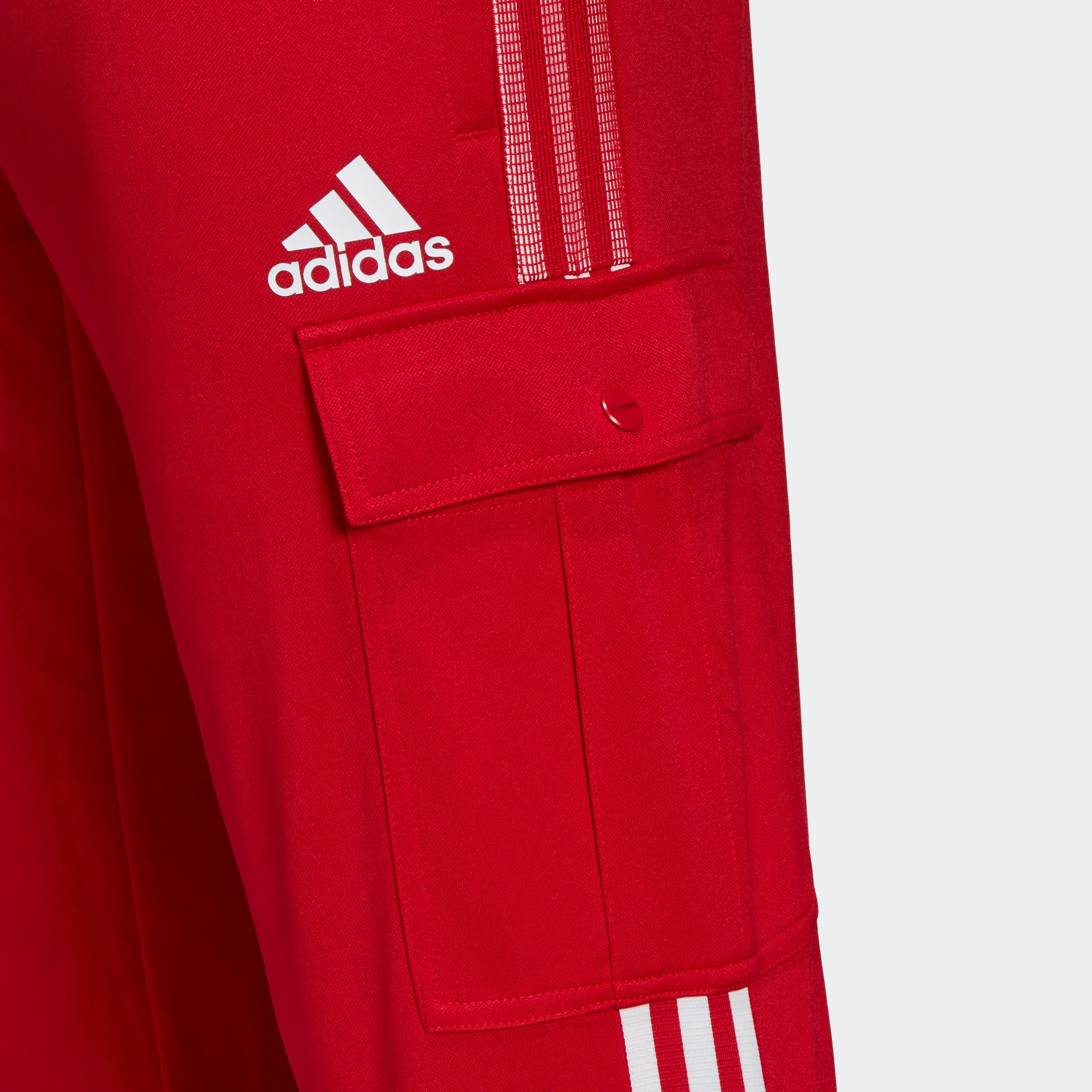 Adidas Men's Tiro Winterized Cargo Pants - Team Power Red / White