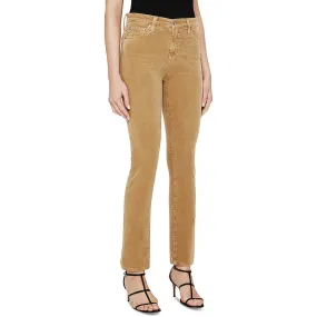 Adriano Goldschmied Womens Mari Corduroy High Rise Straight Leg Pants