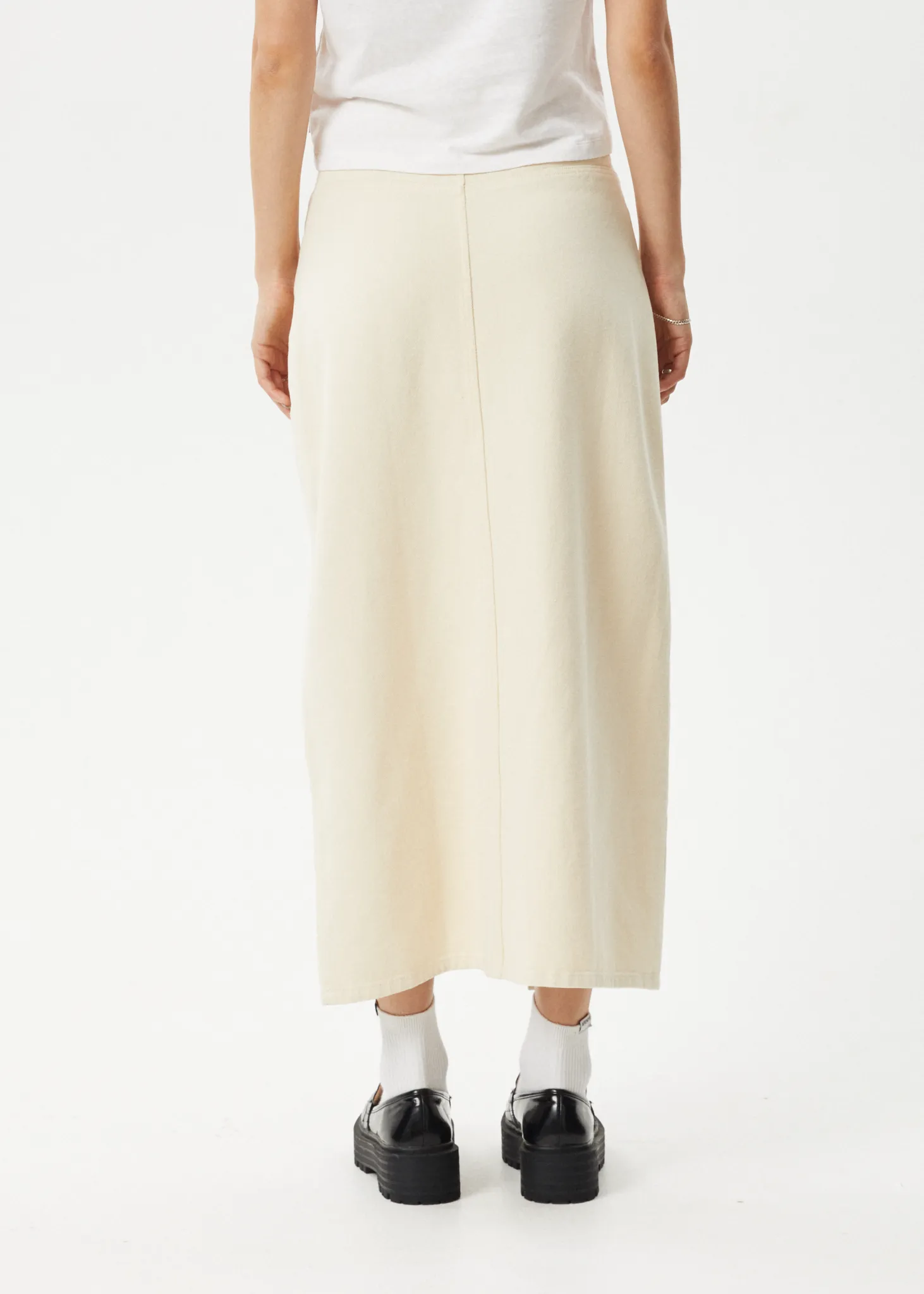 AFENDS Womens Mika - Maxi Skirt - Sand