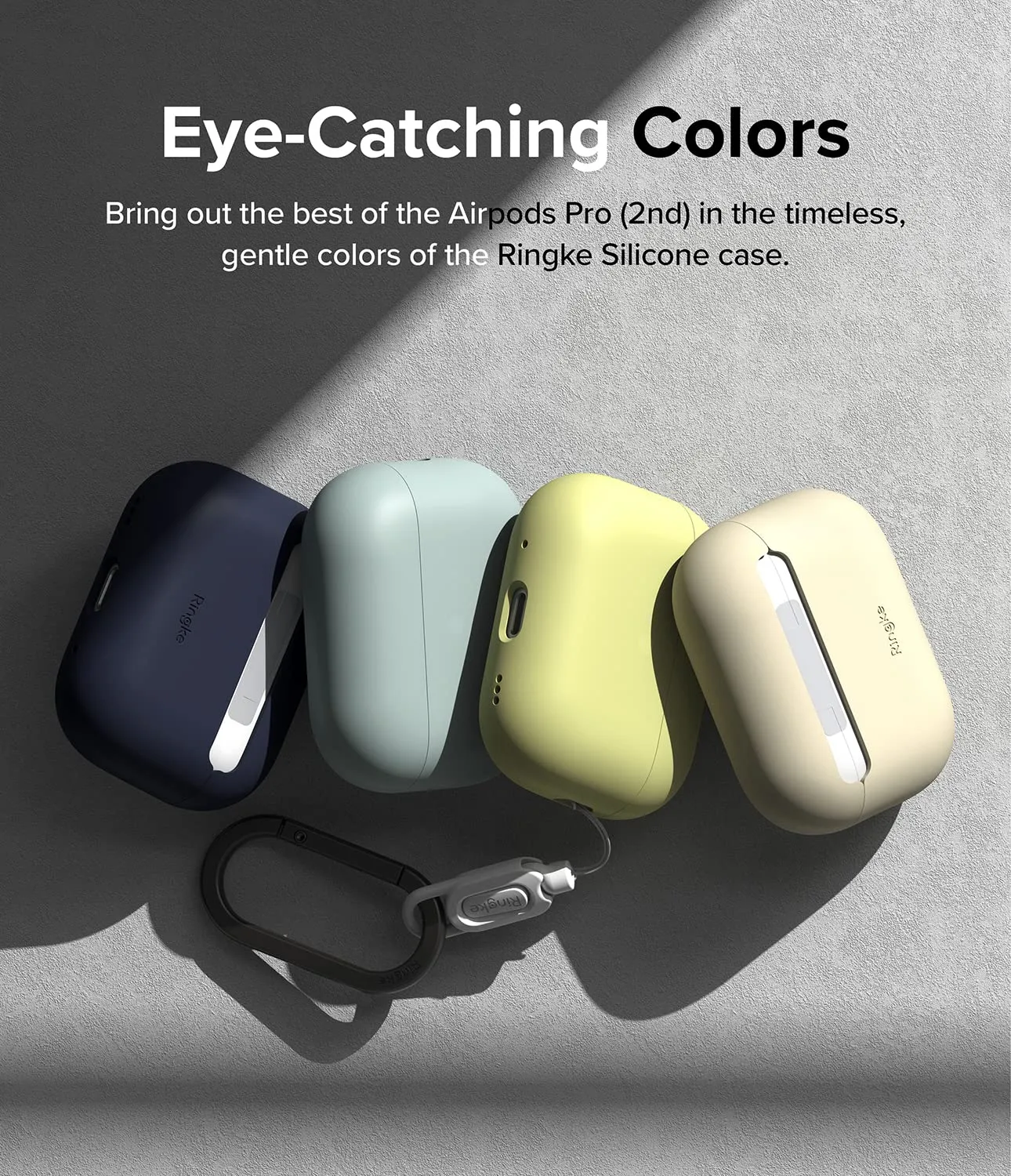 AirPods Pro 2 (2nd Generation) Pouch | Silicone Case - Mellow Yellow