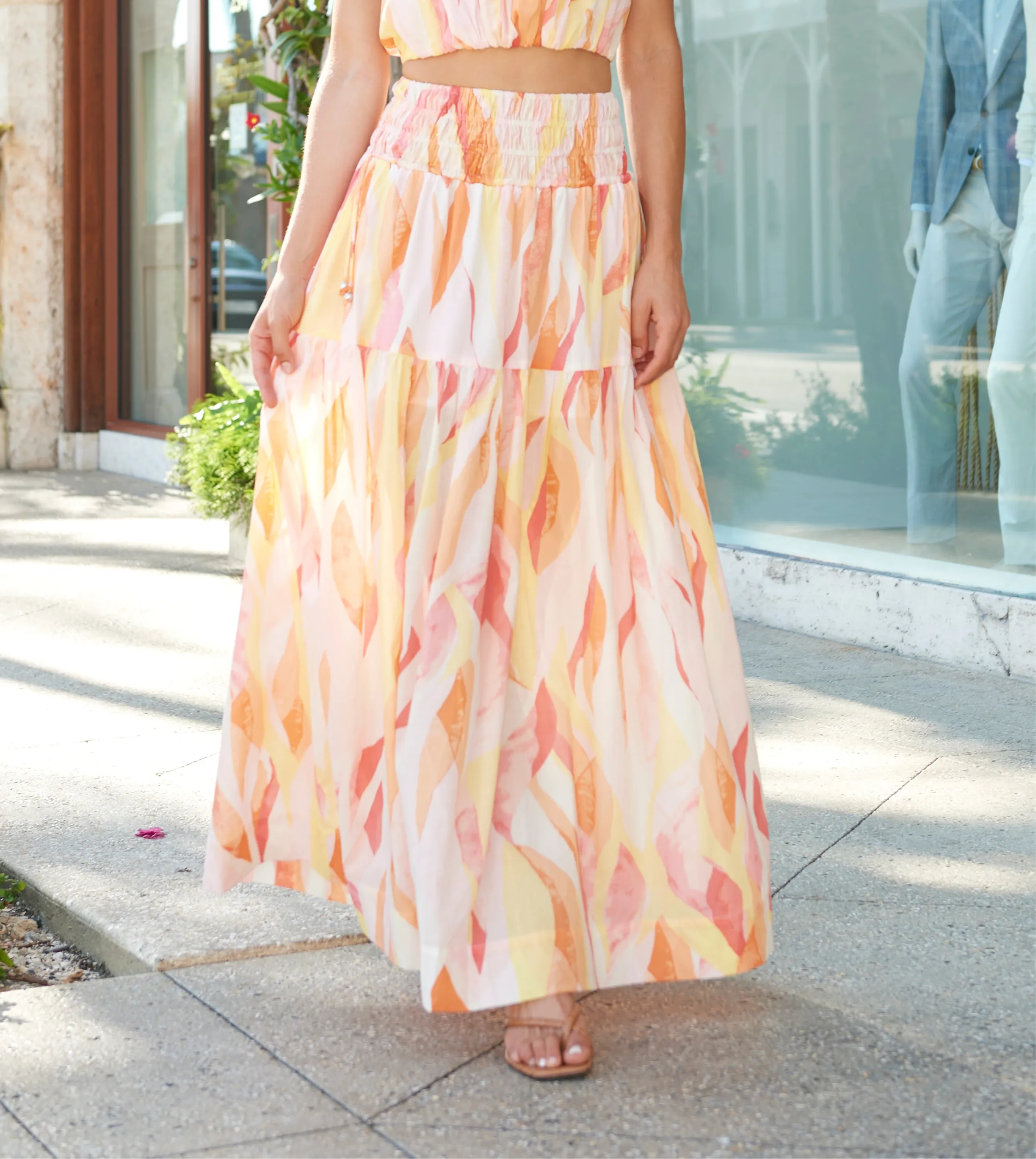 Amalfi Midi Skirt