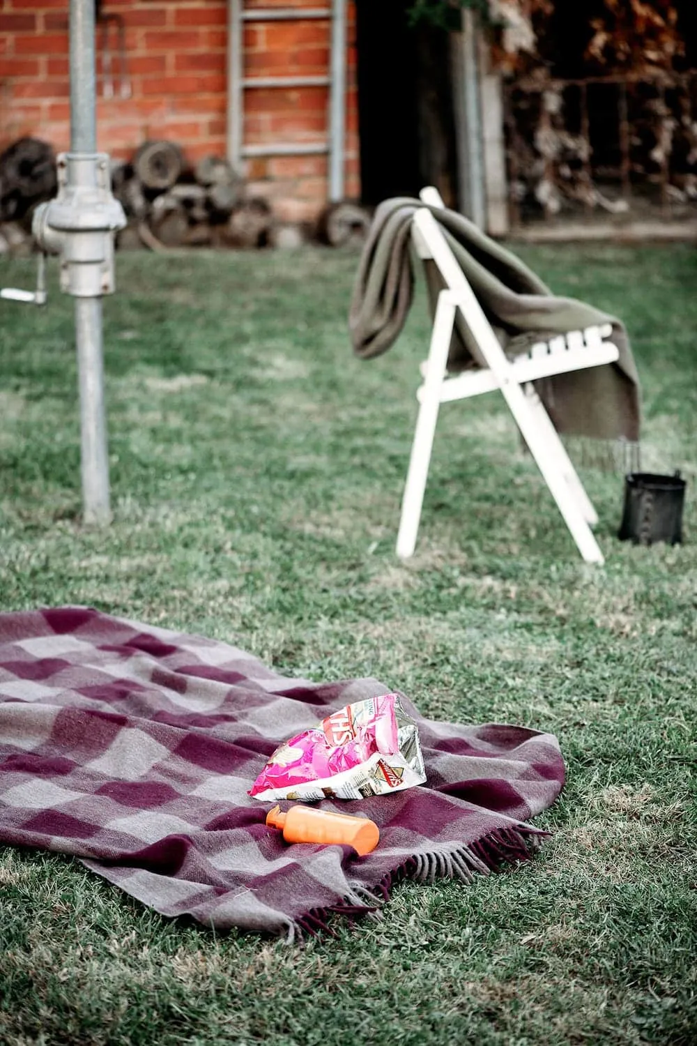 Antipodean Collection | Recycled Wool Check Blankets | Shiraz