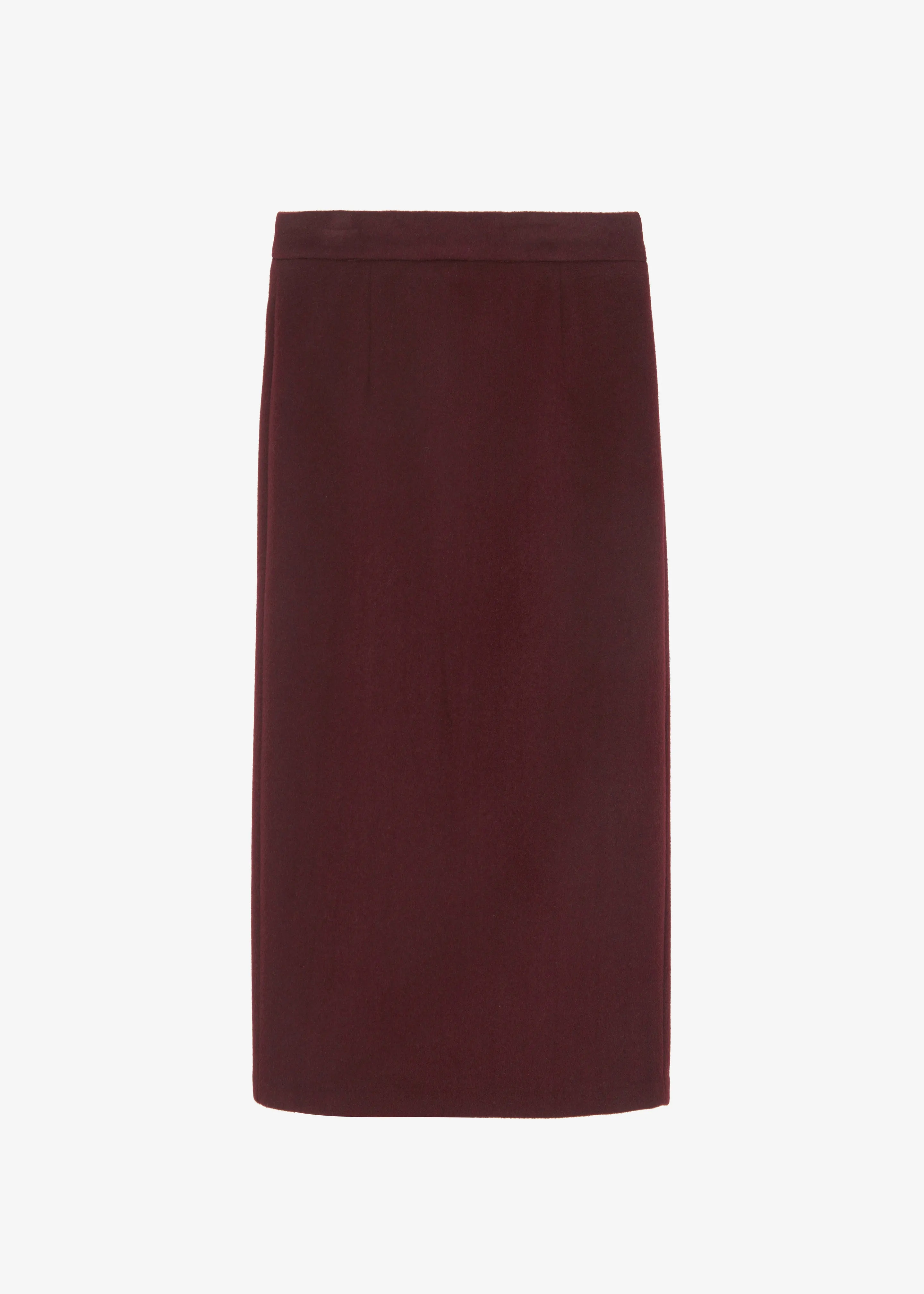 Arley Midi Skirt - Burgundy