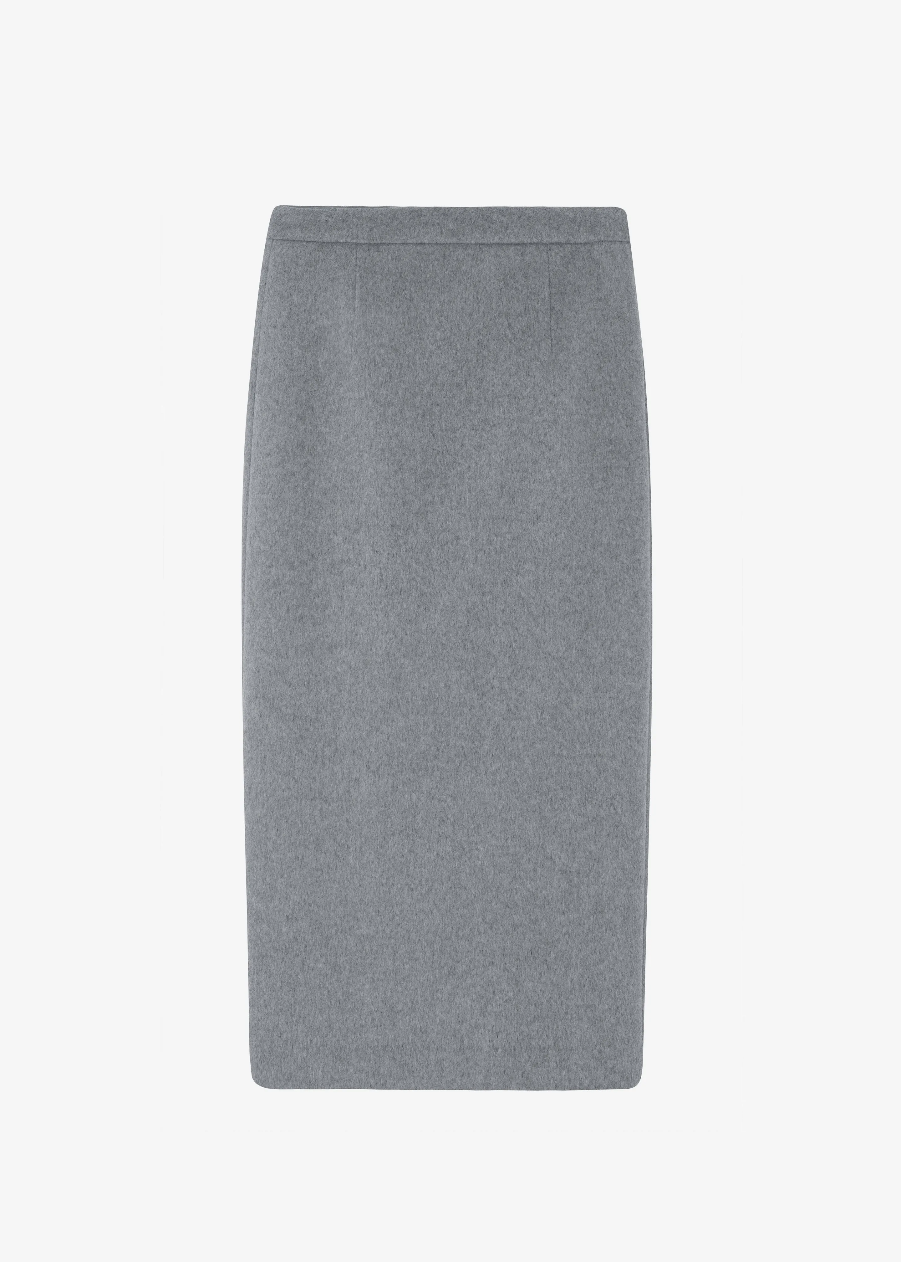 Arley Midi Skirt - Light Grey