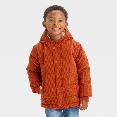 Baby Corduroy Puffer Jacket - Cat & Jack