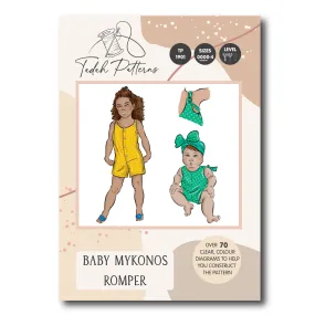 Baby Mykonos Romper Sewing Pattern