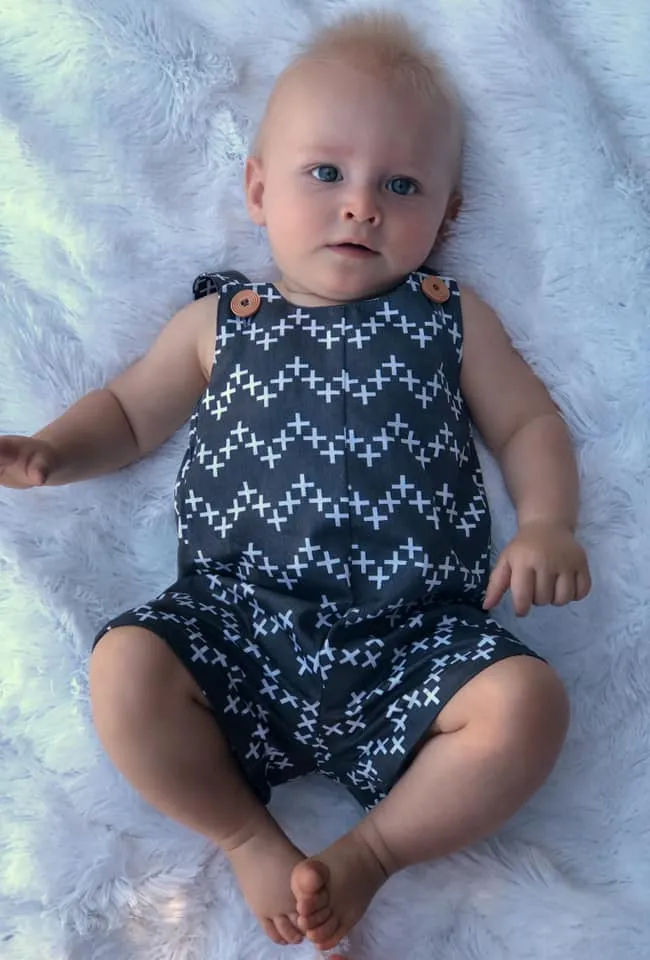 Baby Mykonos Romper Sewing Pattern