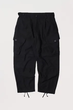 Backsatin Royal Navy Combat Pants - Black