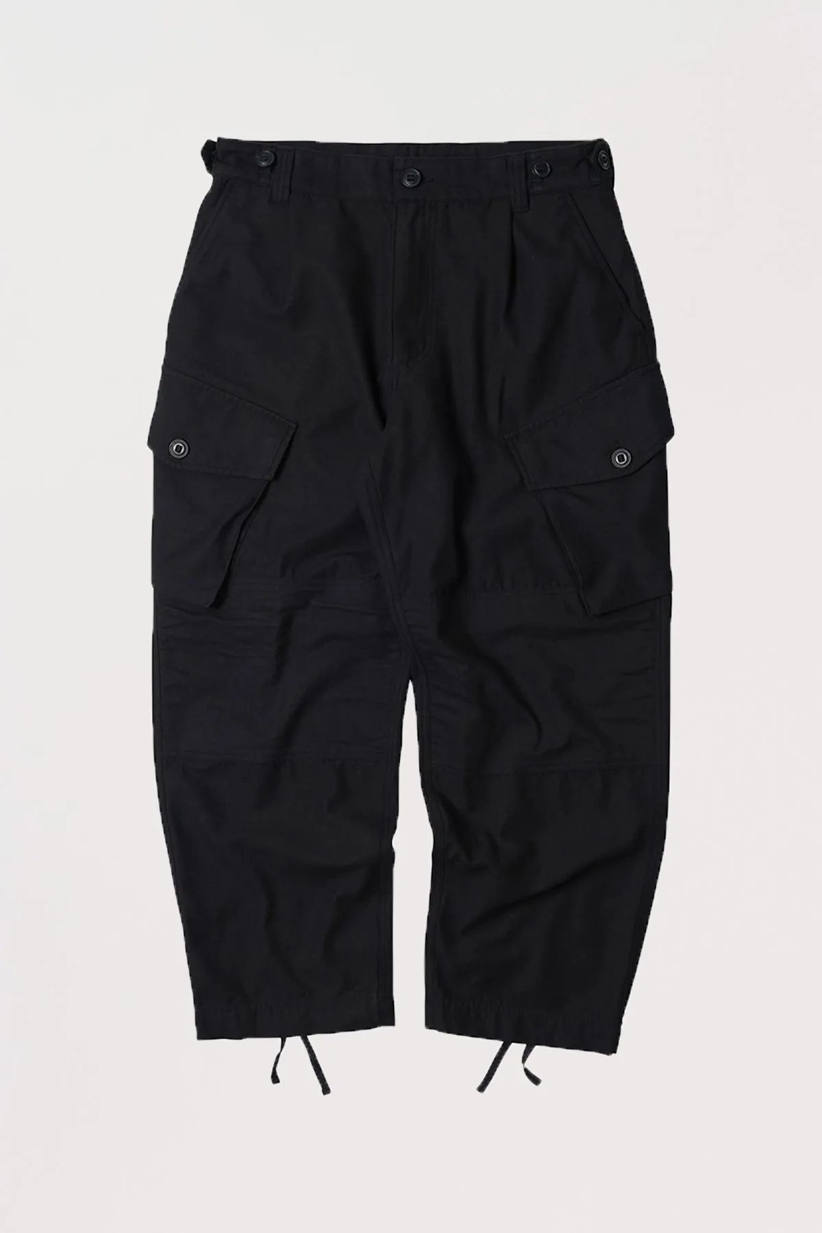 Backsatin Royal Navy Combat Pants - Black