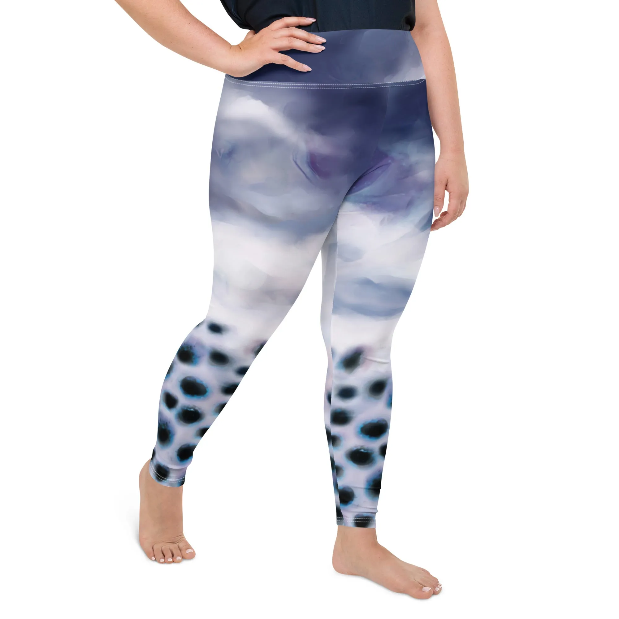 Boba Tea Plus Size Leggings