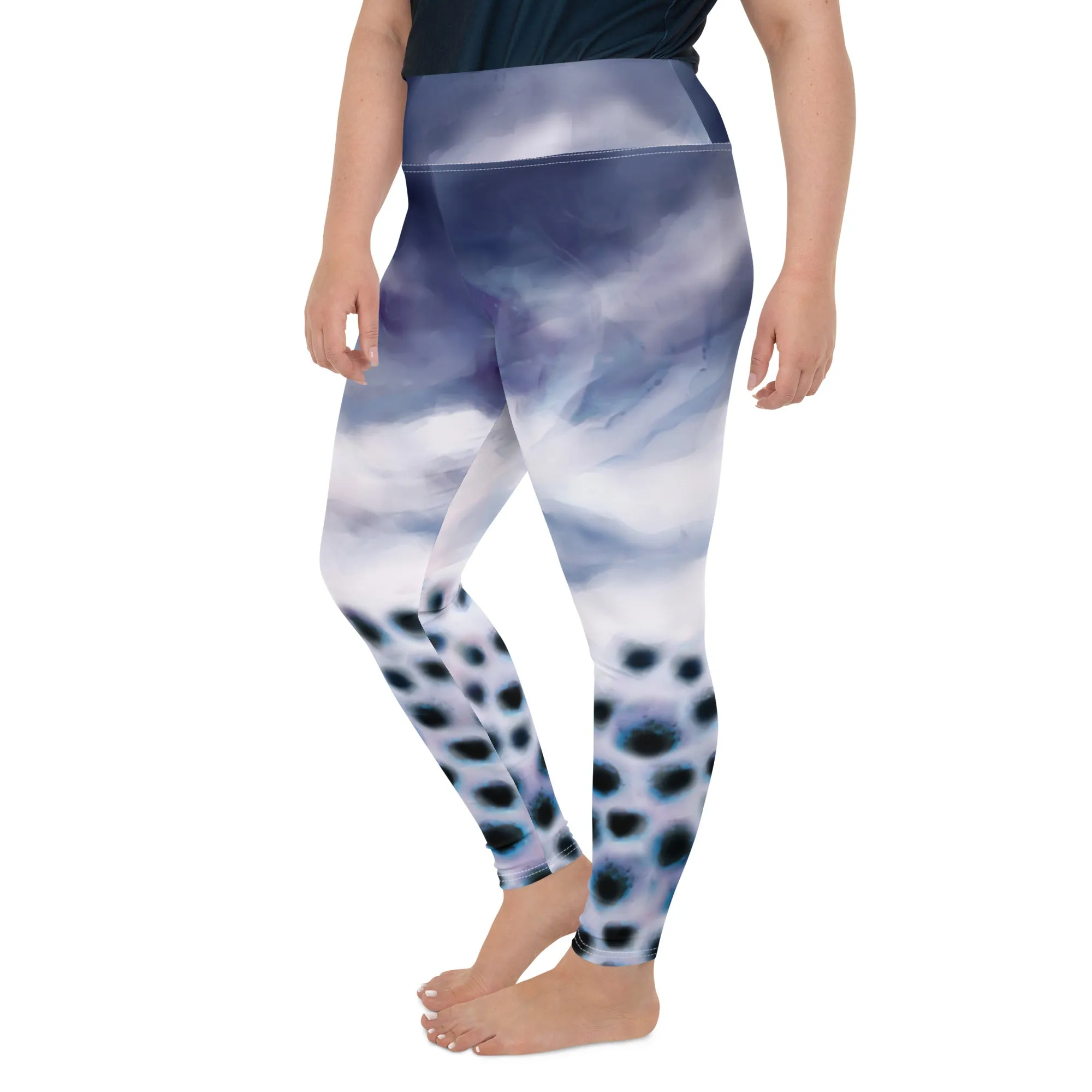 Boba Tea Plus Size Leggings