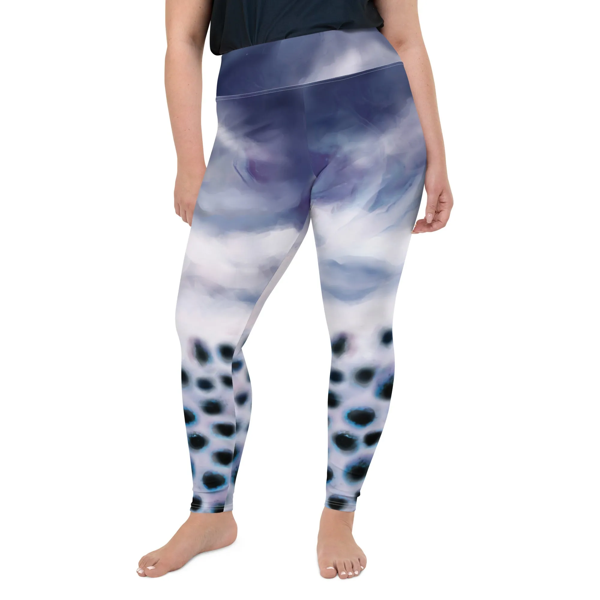 Boba Tea Plus Size Leggings