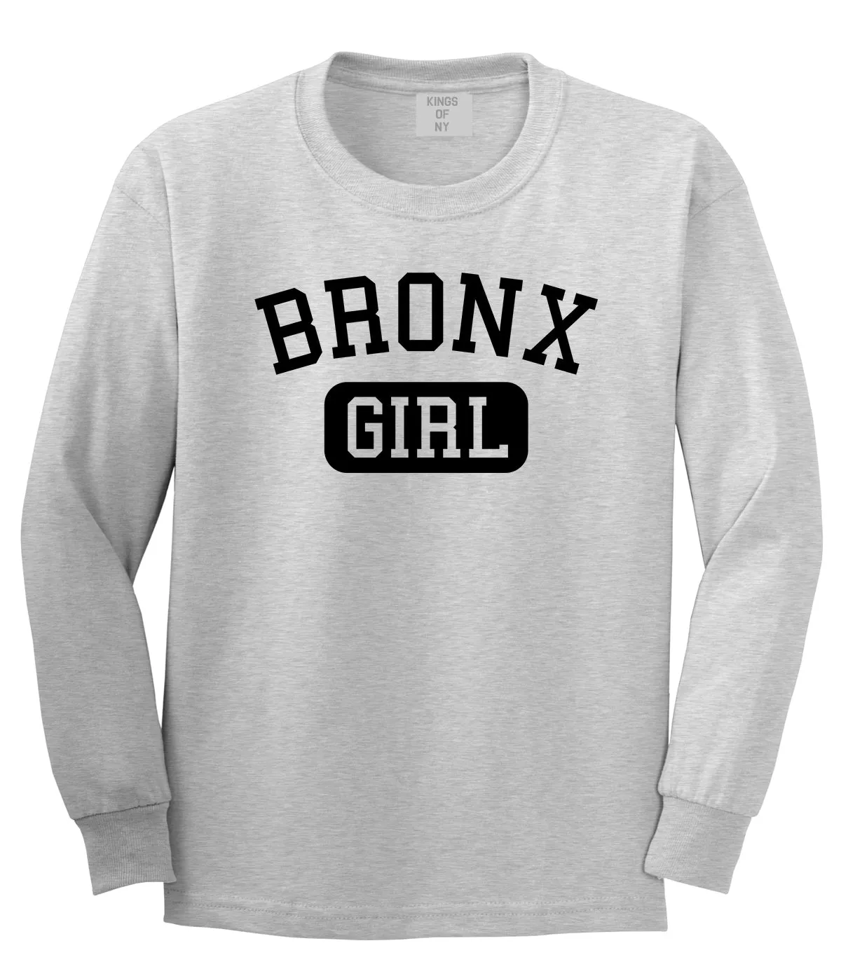 Bronx Girl New York Mens Long Sleeve T-Shirt