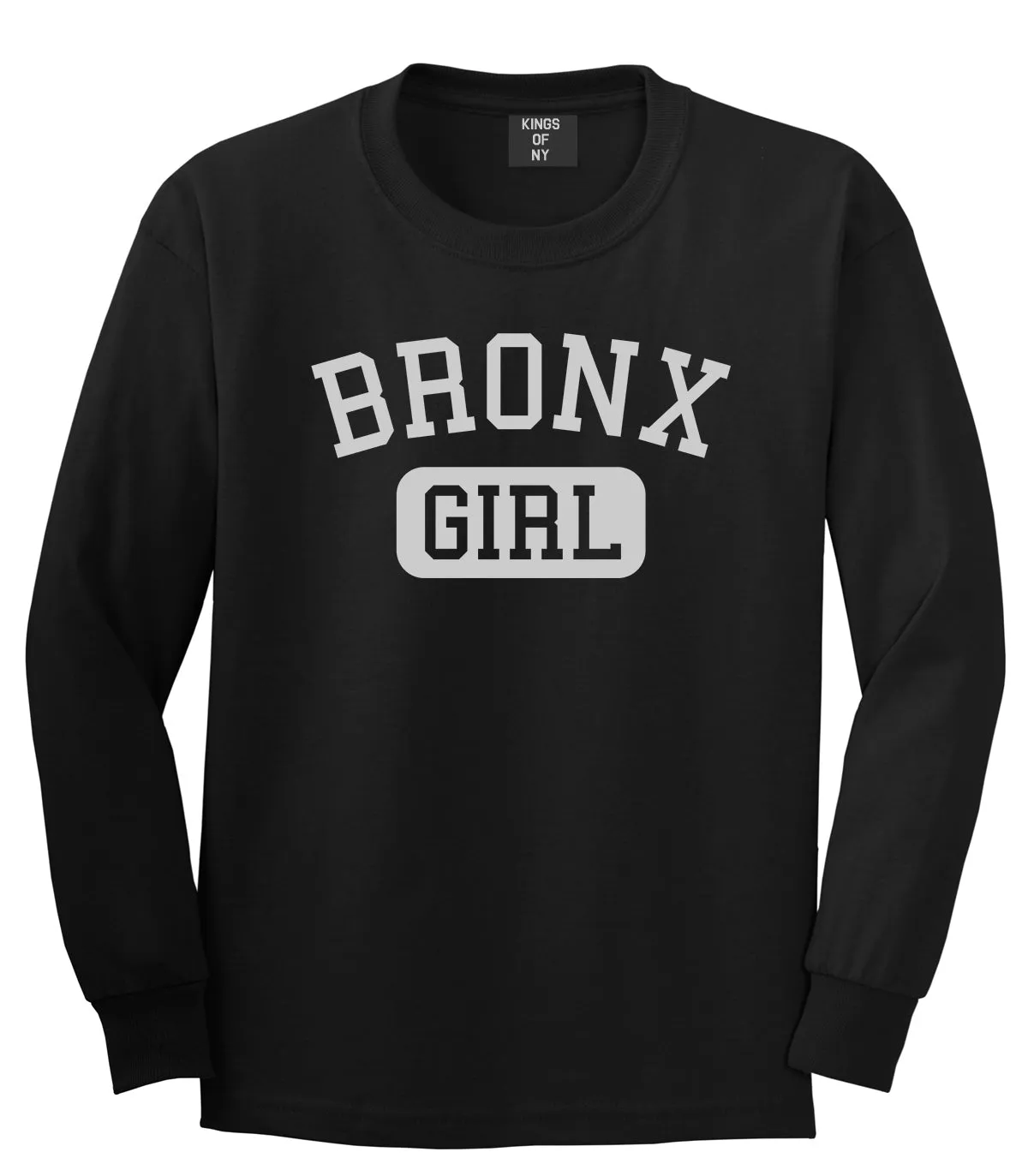 Bronx Girl New York Mens Long Sleeve T-Shirt