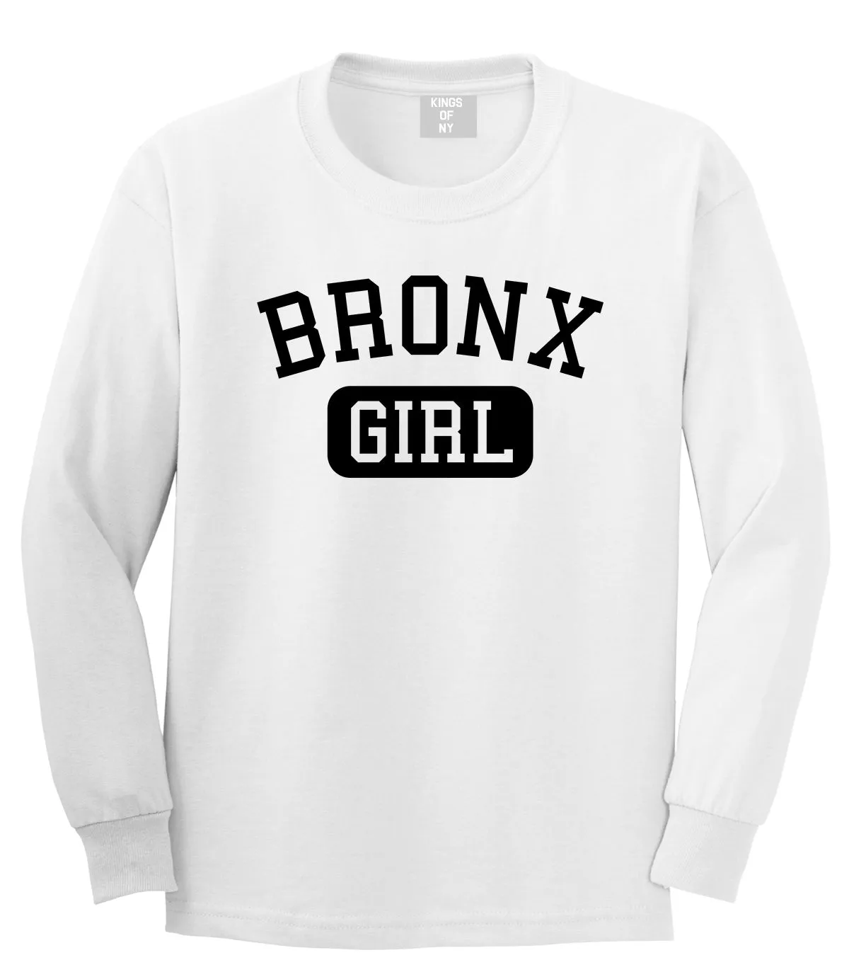 Bronx Girl New York Mens Long Sleeve T-Shirt