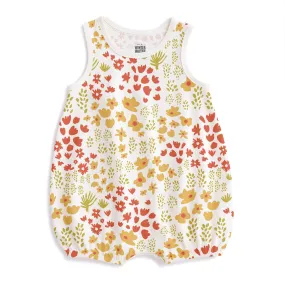 Bubble Romper - Meadow Yellow, Orange & Green