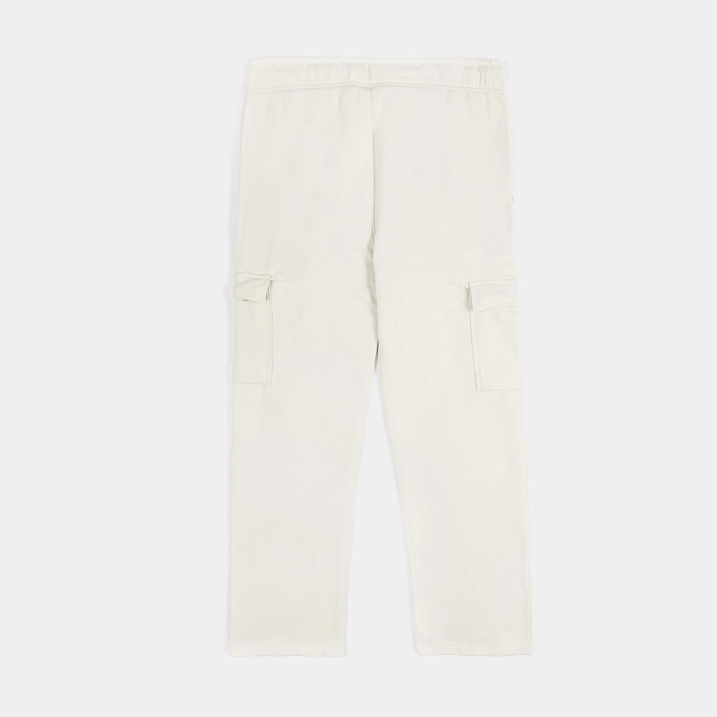 Carly Fleece Cargo Womens Pants (White)