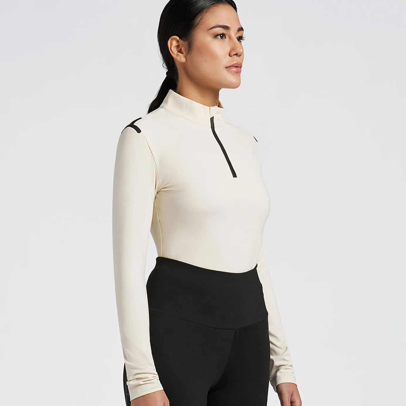 Cavalleria Toscana Jersey Fleece Base Layer - Sand