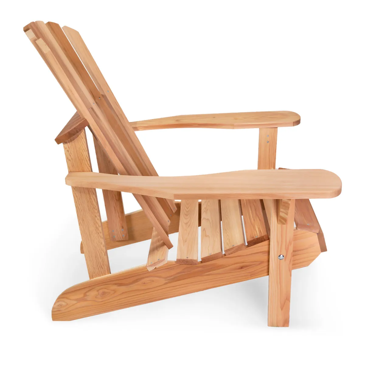 Cedar Adirondack Chair - Handcrafted In Canada With Rot Resistant, Untreated, Western Red Cedar.