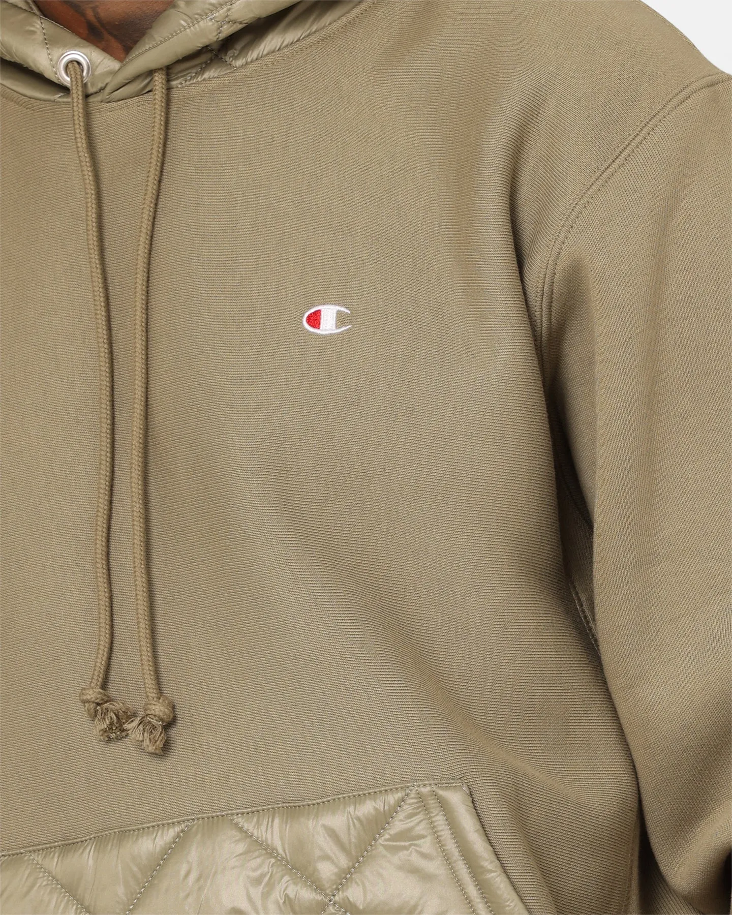 Champion Reverse Weave Puffer Hoodie Wuhoo