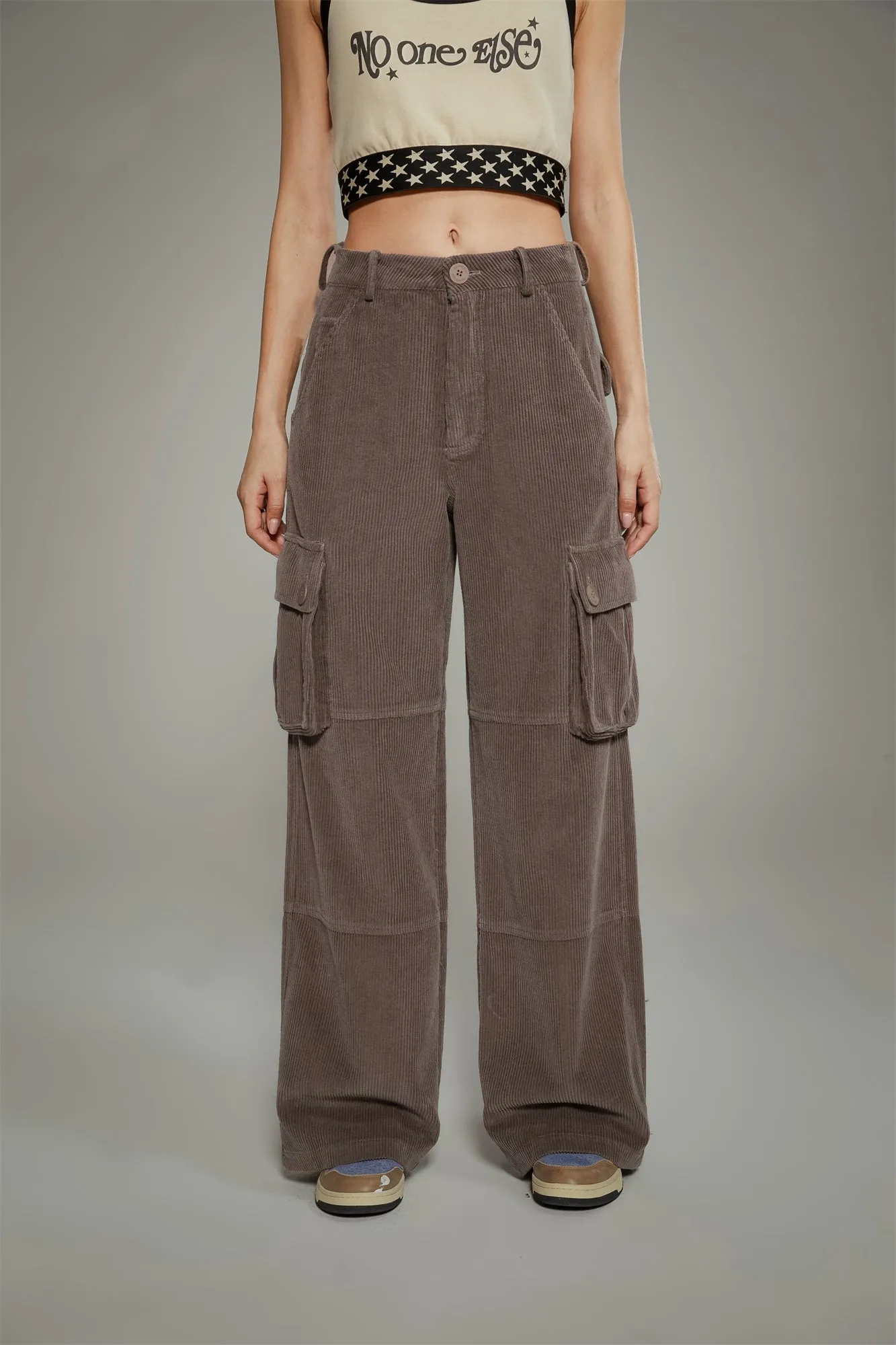 Corduroy Cargo Pants