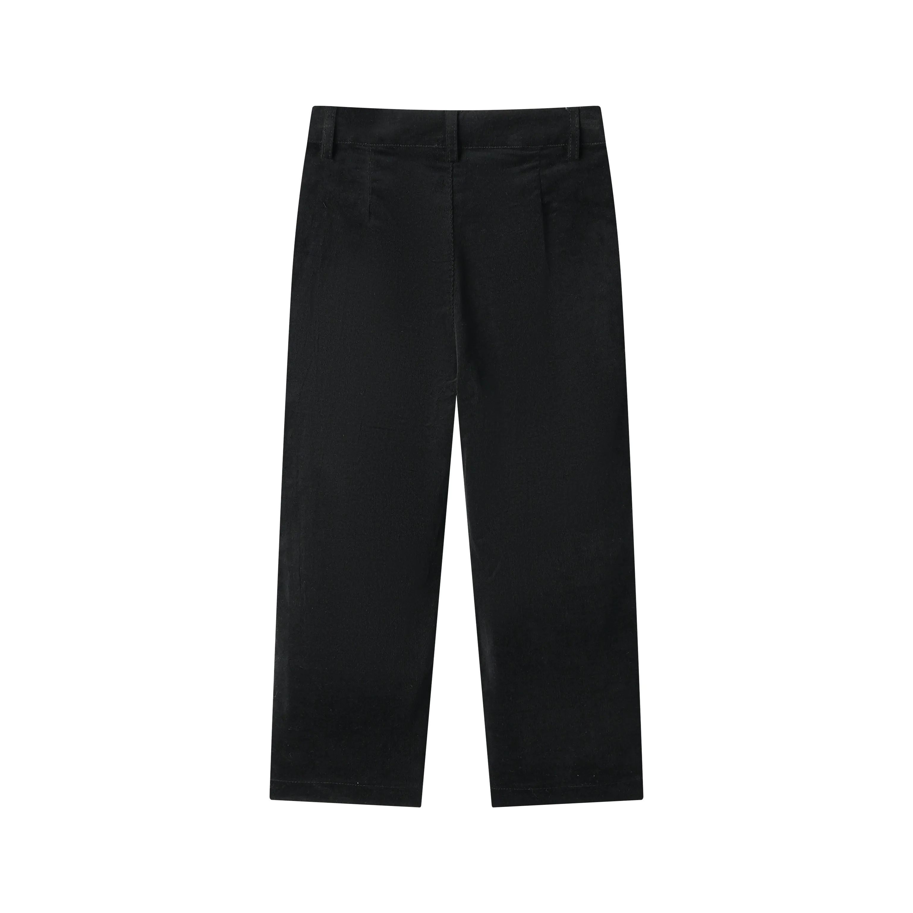 corduroy pant - black