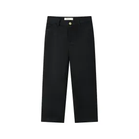 corduroy pant - black