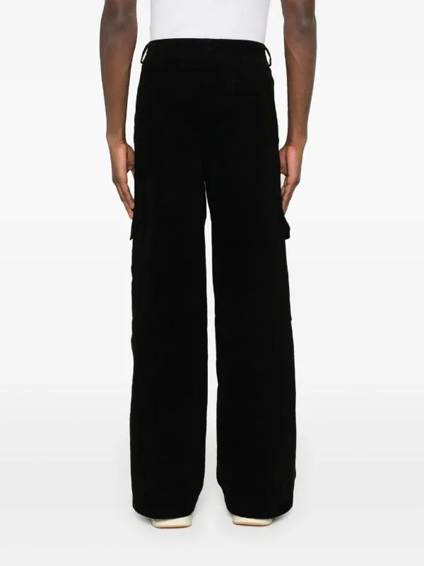 CORDUROY STRAIGHT-LEG TROUSERS