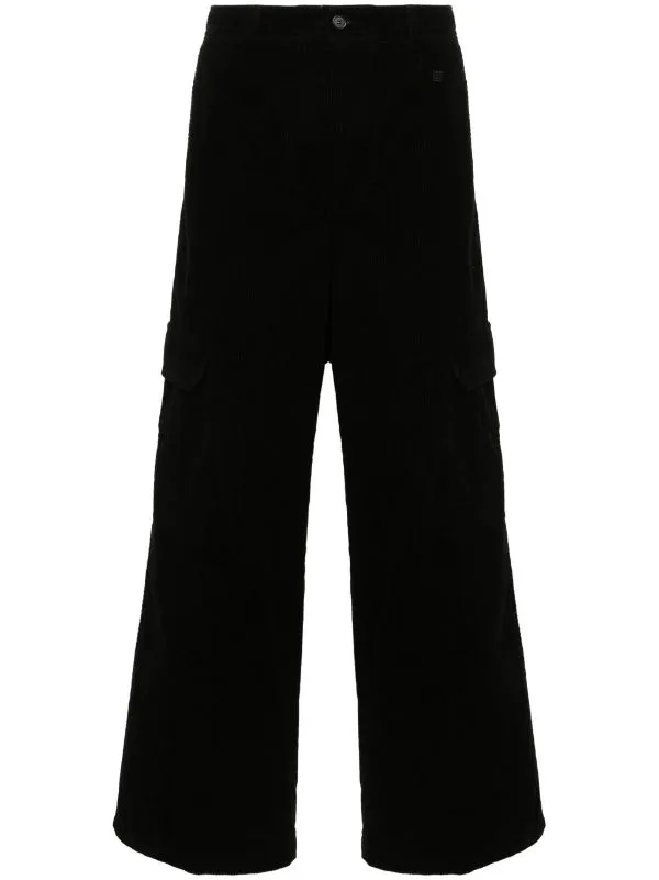 CORDUROY STRAIGHT-LEG TROUSERS