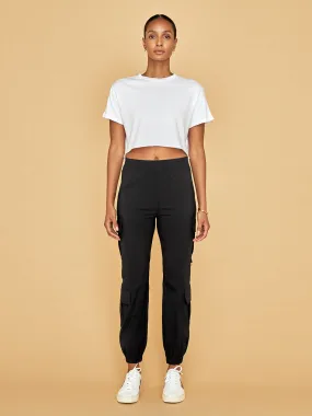 Courtney Crop Tee - White