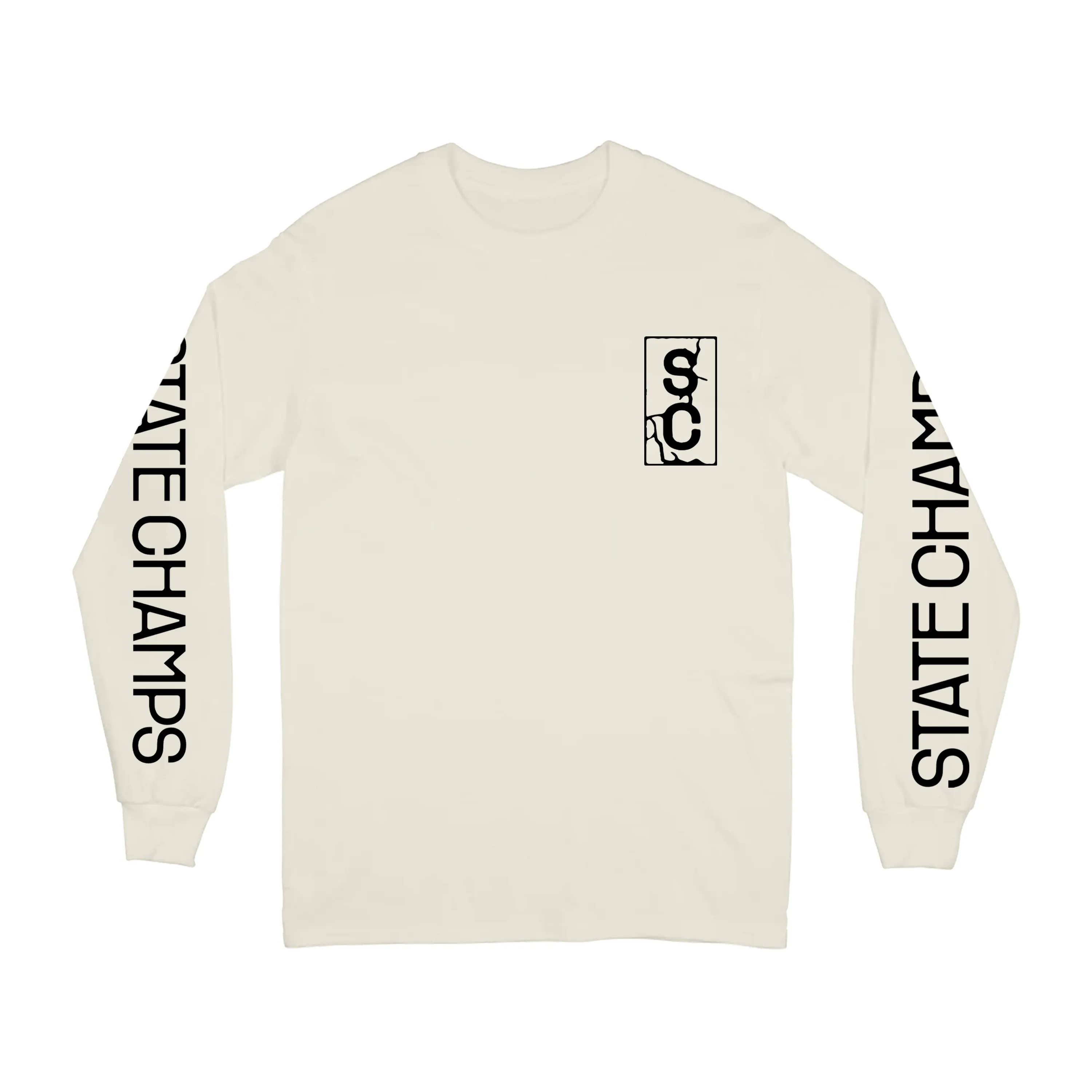 Cracked White - Long Sleeve