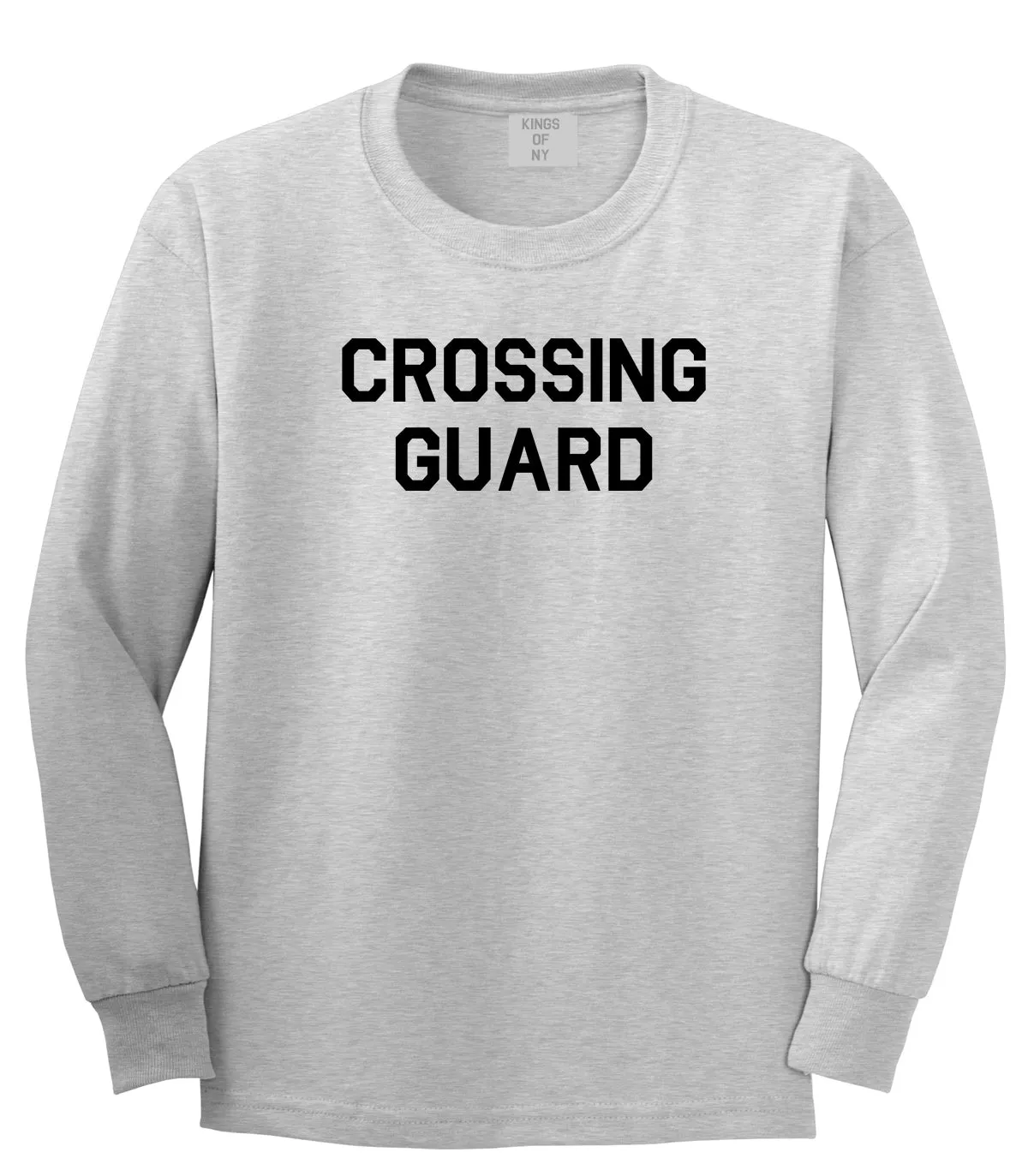 Crossing Guard Mens Long Sleeve T-Shirt