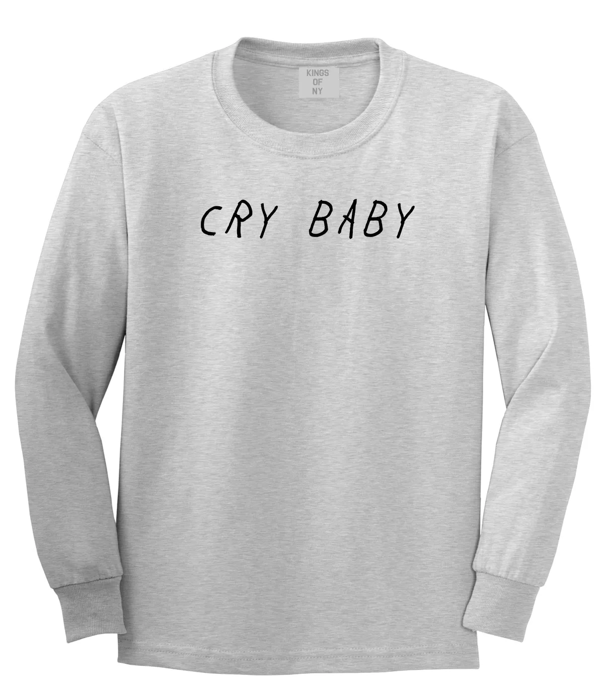 Cry Baby Mens Long Sleeve T-Shirt