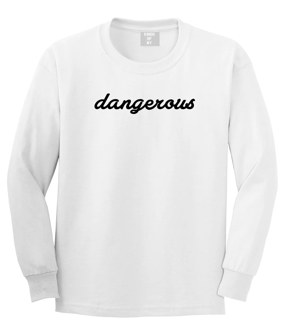 Dangerous Script Mens Long Sleeve T-Shirt