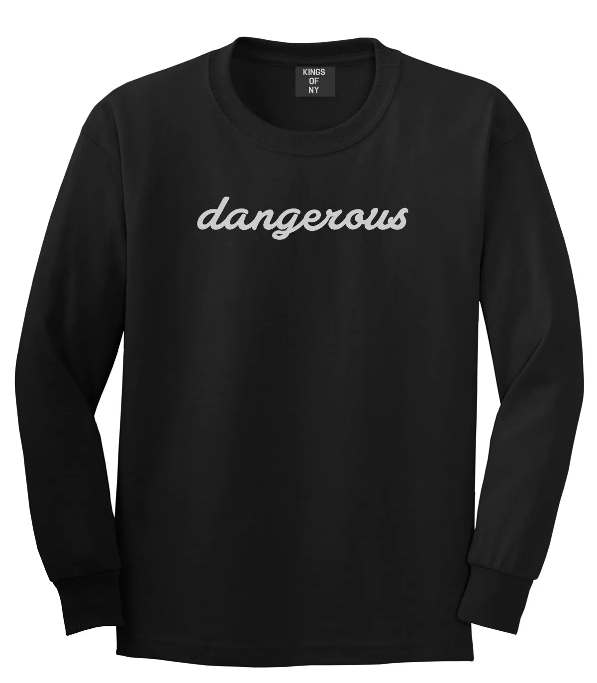 Dangerous Script Mens Long Sleeve T-Shirt