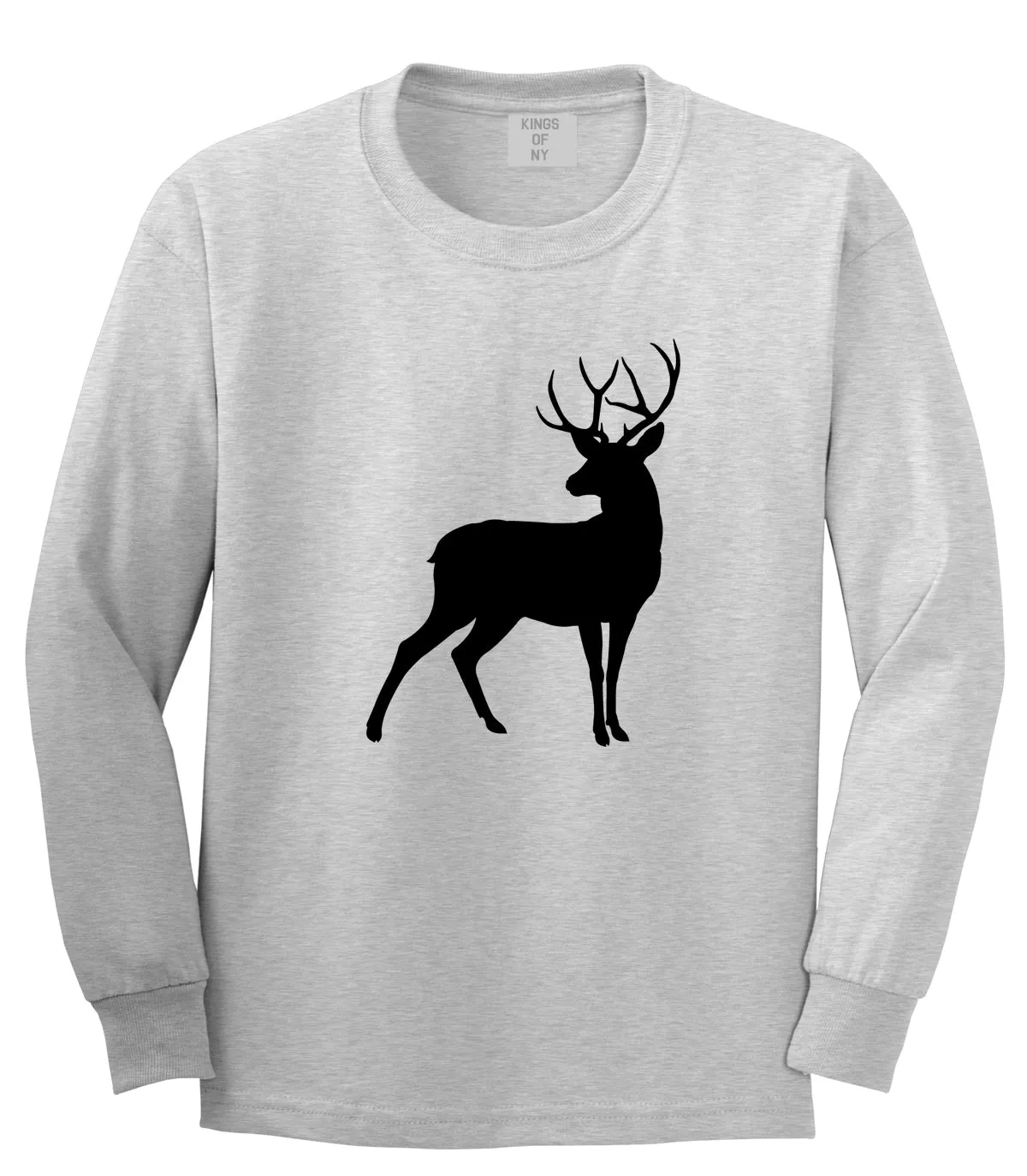 Deer Hunting Hunter Mens Long Sleeve T-Shirt