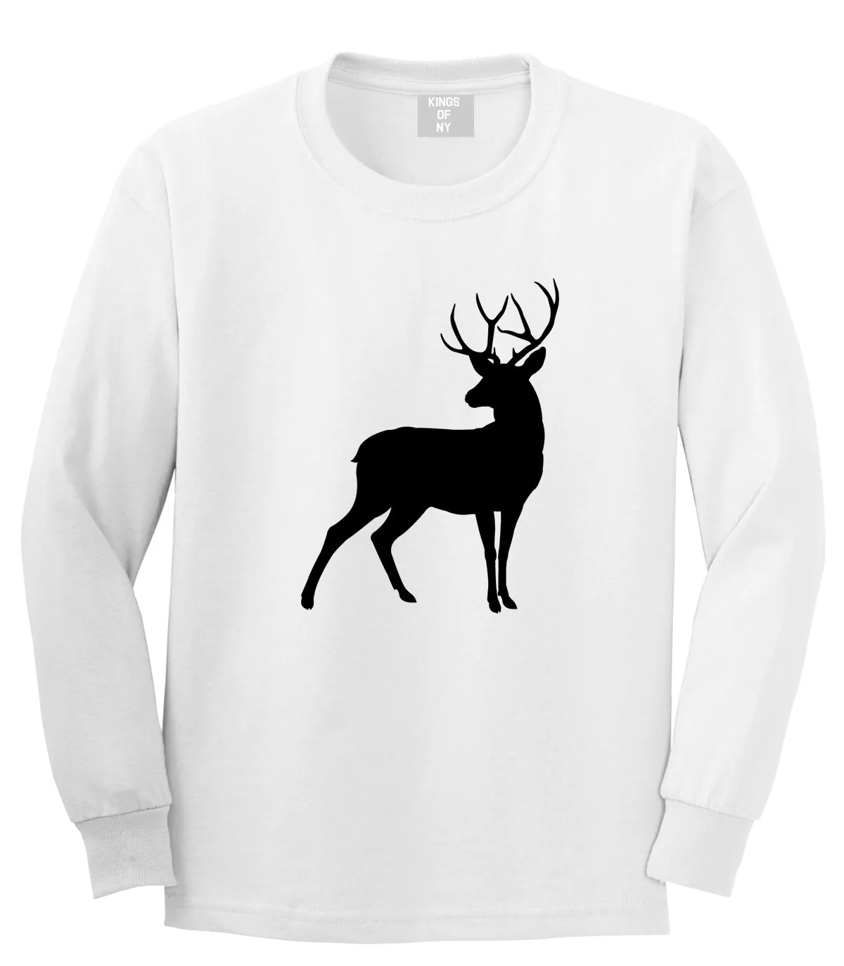 Deer Hunting Hunter Mens Long Sleeve T-Shirt