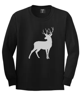 Deer Hunting Hunter Mens Long Sleeve T-Shirt