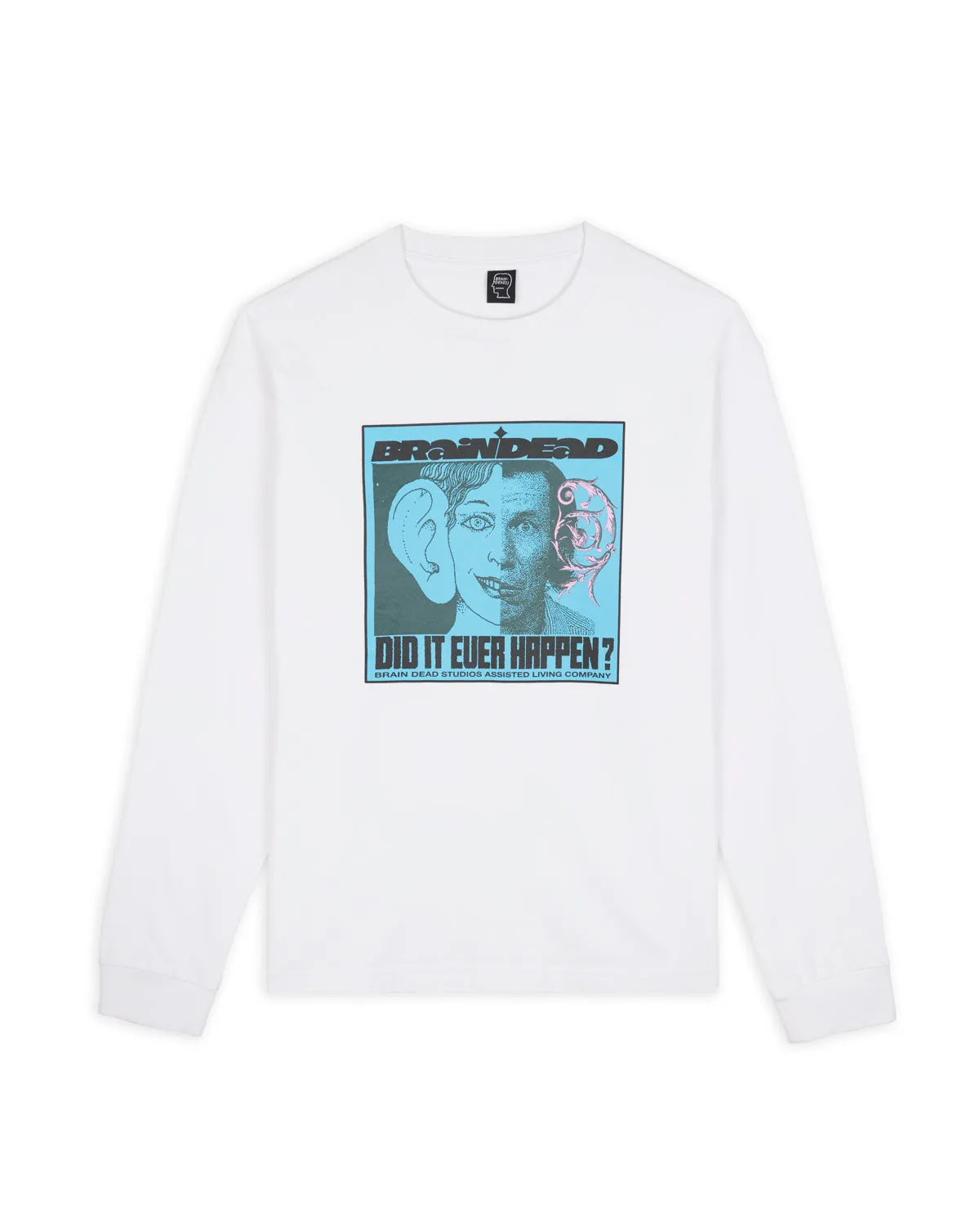 Did It Ever Happen Long Sleeve - White