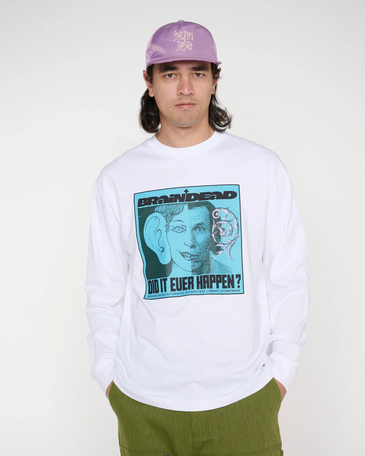 Did It Ever Happen Long Sleeve - White