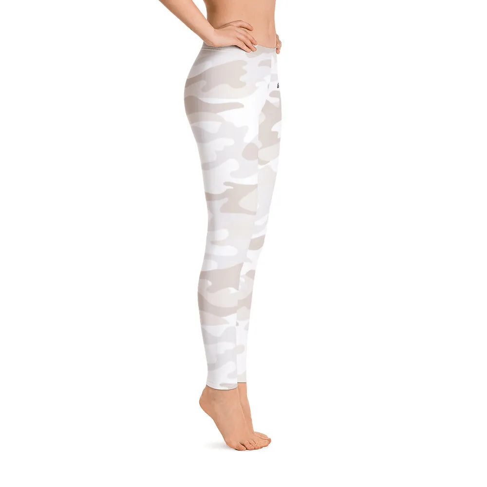 ELEVATED ESSENTIALS, SLIM AND SCULPT LEGGING WHITE CAMO