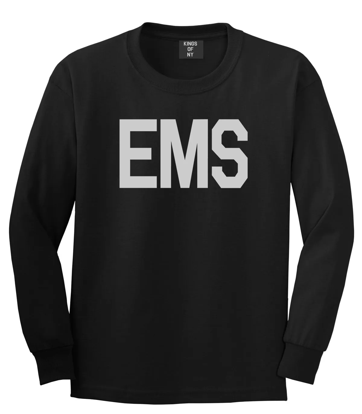 EMS Emergency Badge Mens Long Sleeve T-Shirt