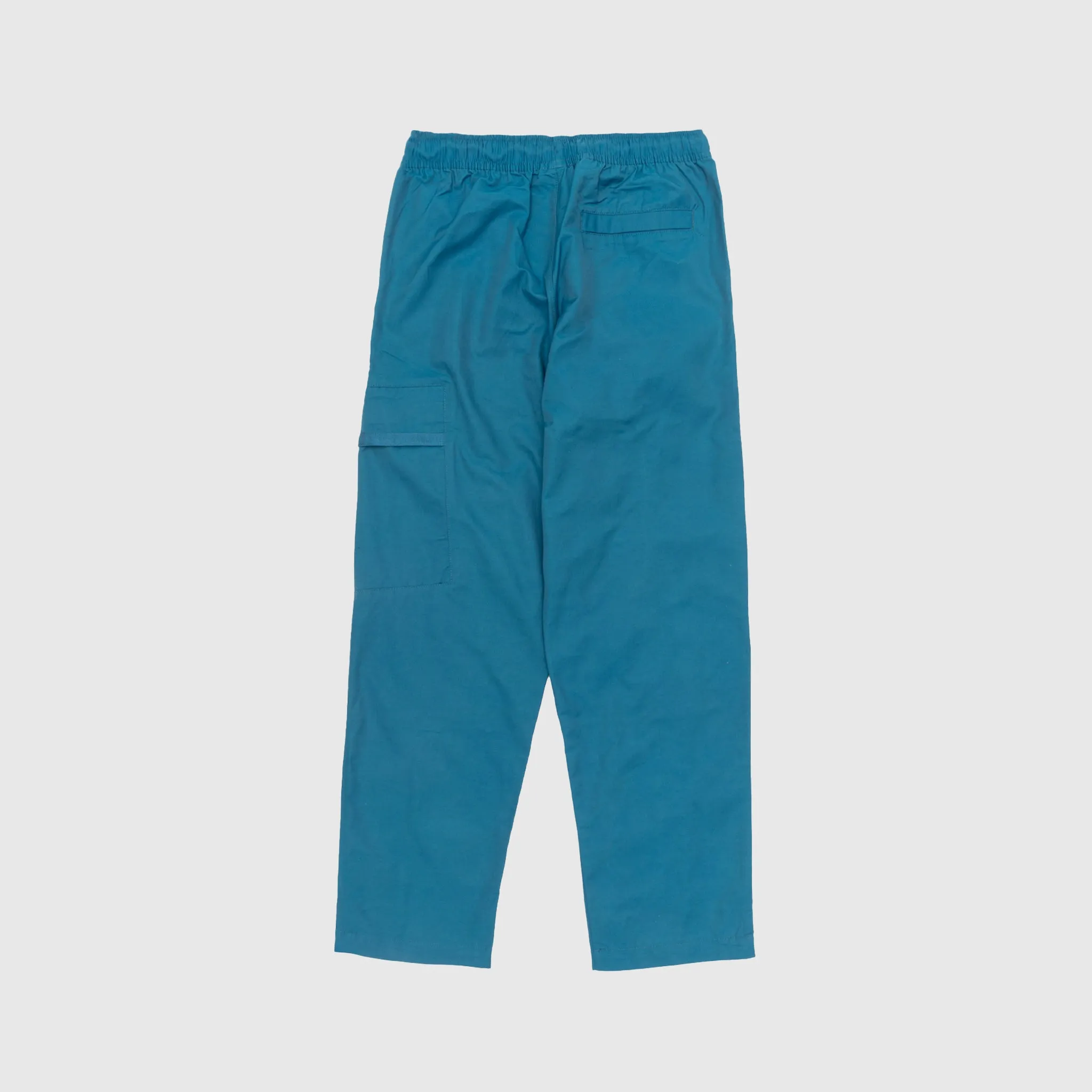 ESSENTIALS WOVEN PANT "INDUSTRIAL BLUE"