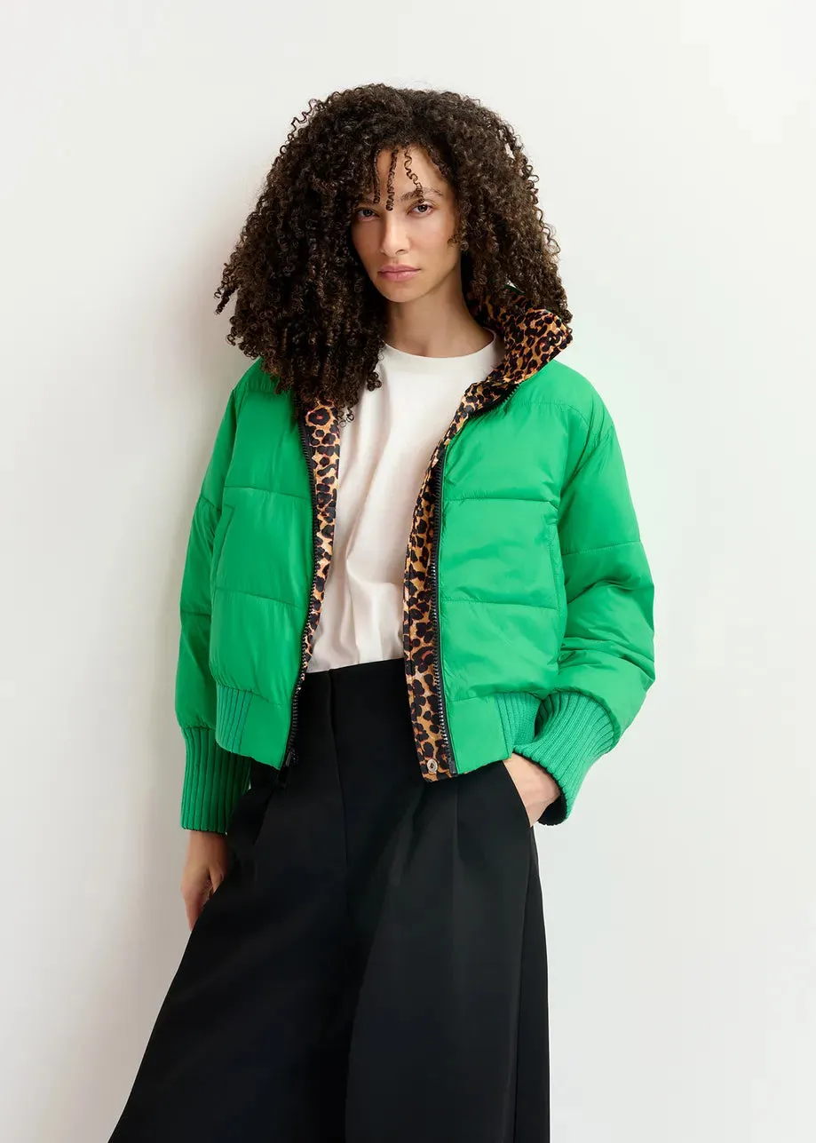 Essentiel Antwerp Gerobo reversible Jacket in Leopard