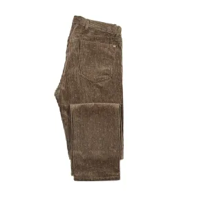 Five pocket pants in Rolling Sand Italian donegal cotton corduroy