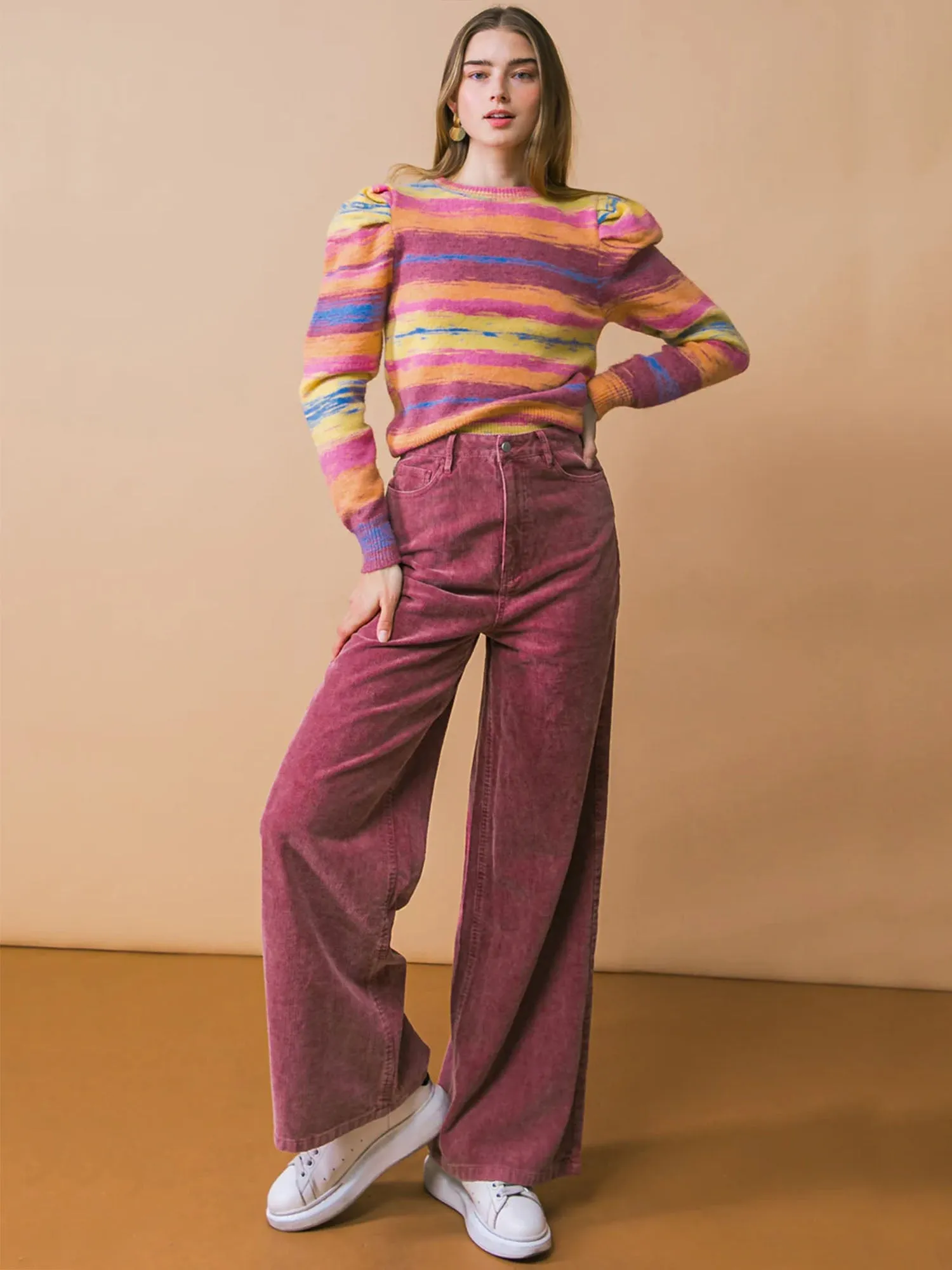 Flying Tomato Wide Leg Corduroy Pant - Brands We Love