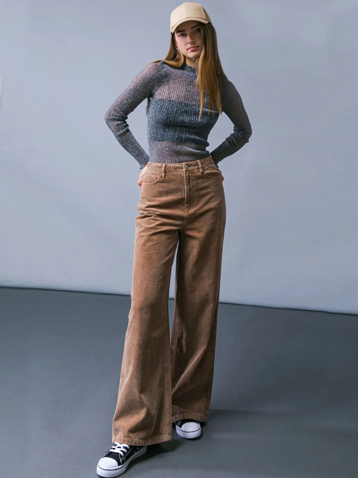 Flying Tomato Wide Leg Corduroy Pant - Brands We Love