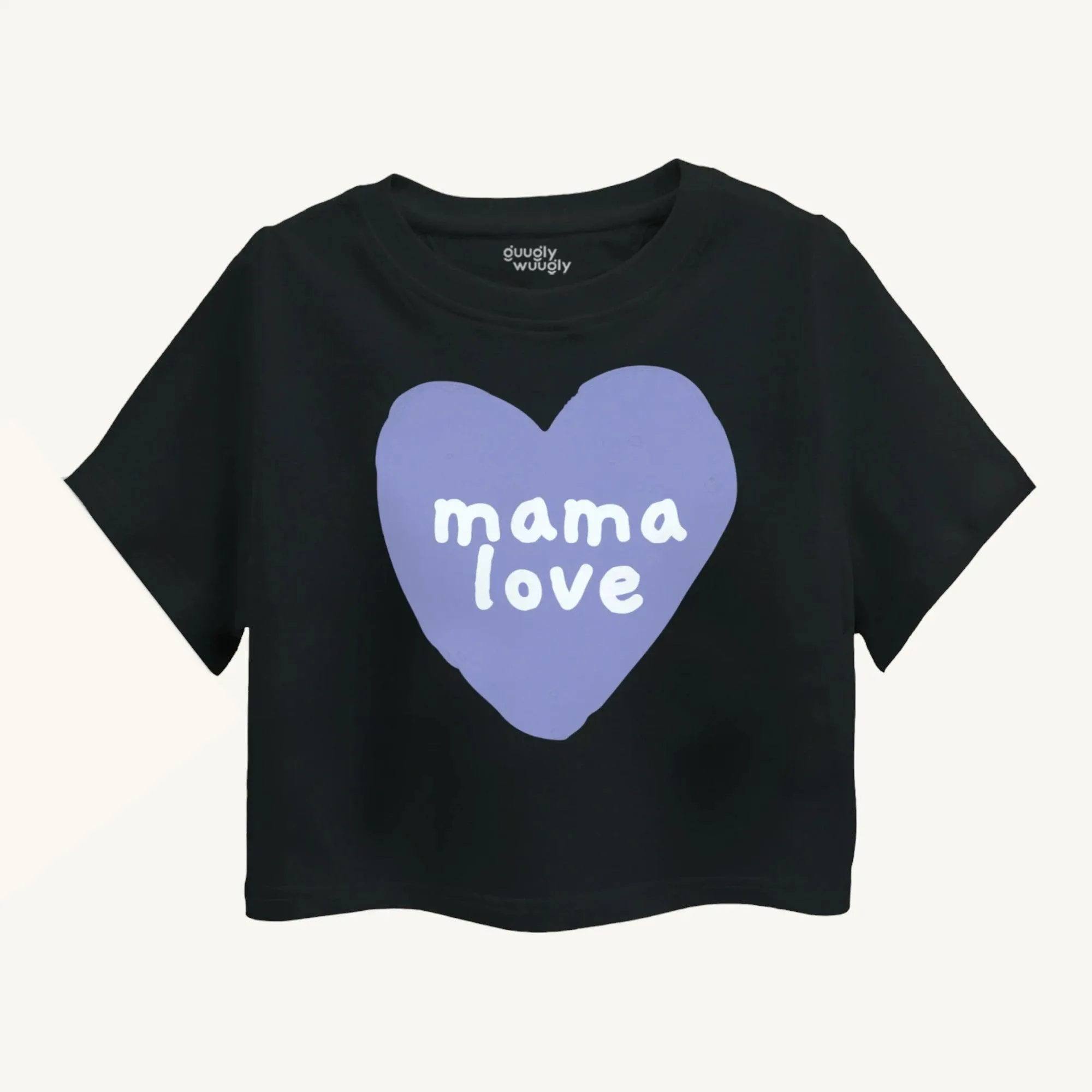 Girls Mama Love Crop Top