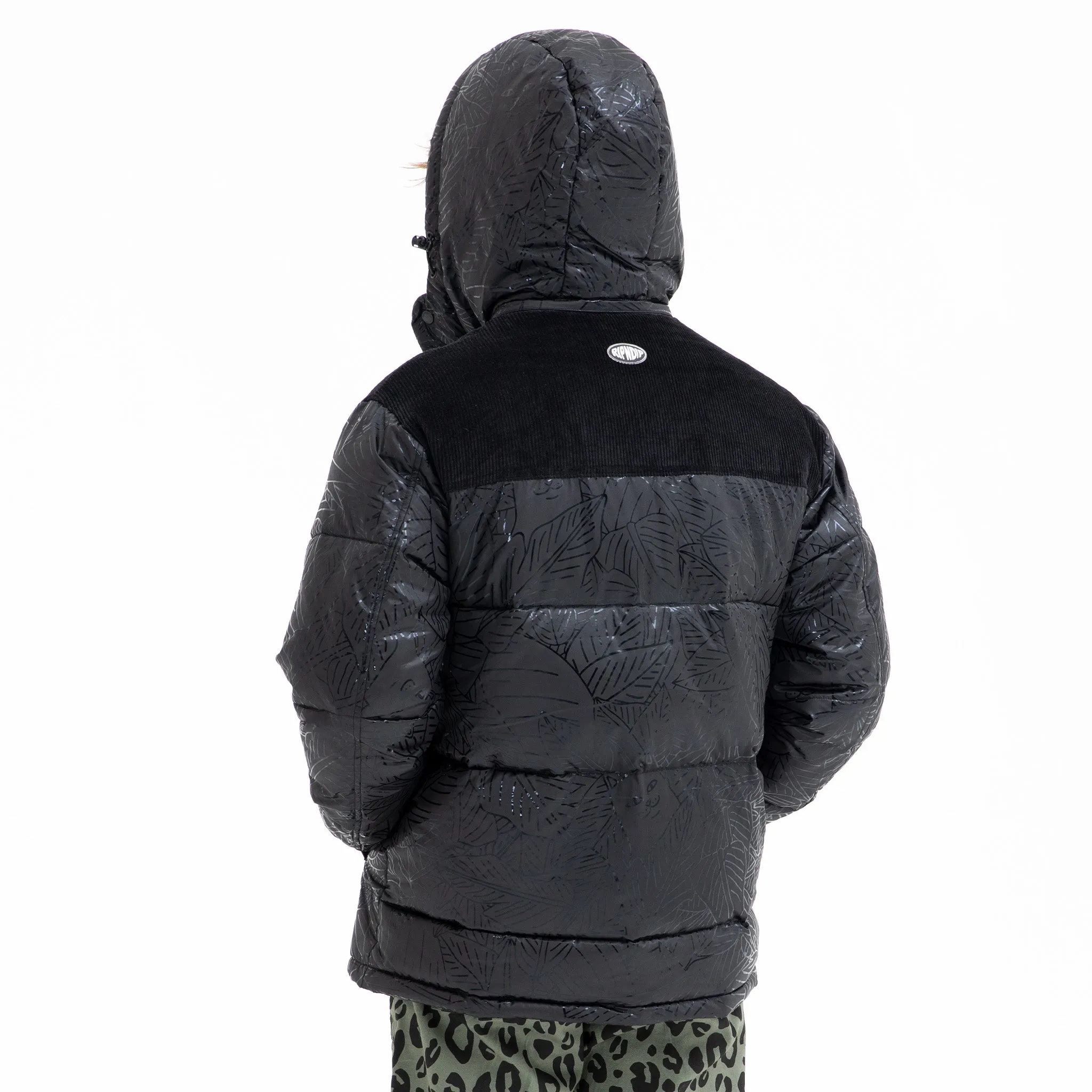 Griffith Hooded Puffer Jacket (Black)